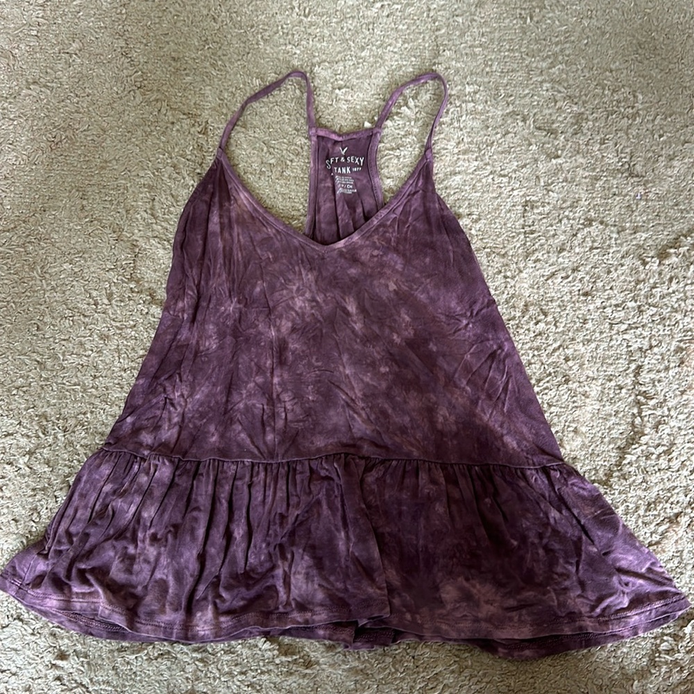 Purple/Wine-colored Racerback Tanktop
